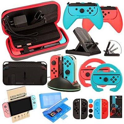 EOVOLA Accessories Kit for Nintendo Switch / Switch OLED
