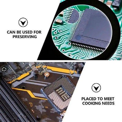 10 LED Soldering Iron Kit Desk Magnifier Station Bright