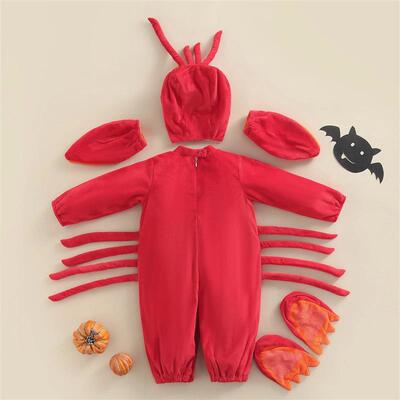 Christmas Halloween Baby Boy Girl Gown Bodysuit Animal Styli