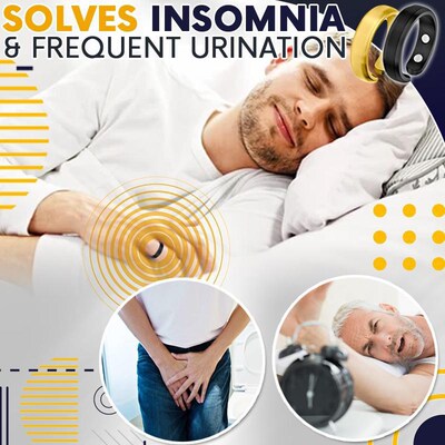 Personality Magnetic Health Ring for Women Rose Gold Creativ