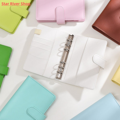 Macaroon Color A6 Budget Binder Notebook Cover 2022  Loose L