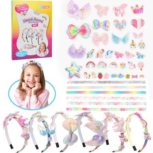 DIY Headband Making Kit Suitable For Children Aged 5 And Abo