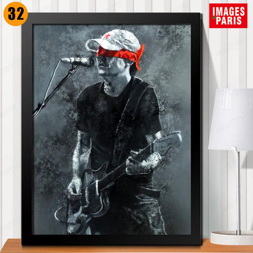 酒吧个性爵士复古装饰画 摇滚海报音乐艺术挂画 乐队吉他大师琴行