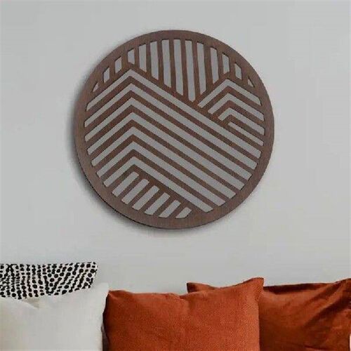 Wood Geometric Wall Decor Modern Wall Art Wooden Nature