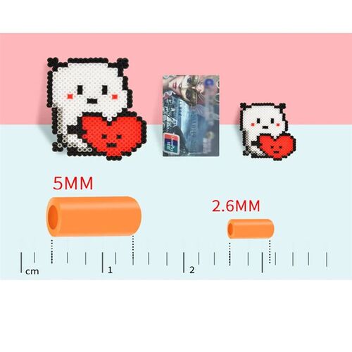 Creative Perler Beads 24/72 Colors Perler Toy Kit 2.6mm Hama
