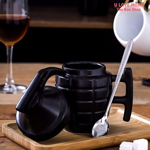 Creative Fashion Personality Mugs Model Pistol Cup Landmines