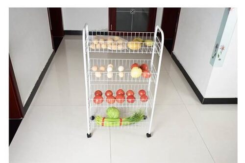 Vegetable rack moving storage rack fruit vegetable basket