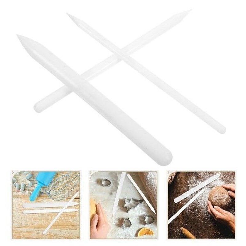 3pcs Silicone Rolling Pin Nonstick Mini Dough Roller Baking - 实物图