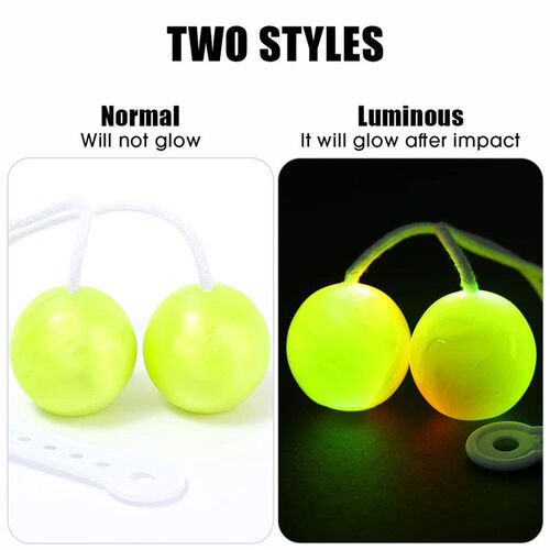 Anxiety Relieve Click Clack Clackers Balls Glowing Decompres