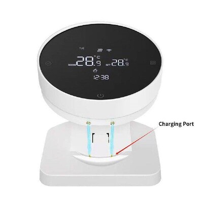 Home Automation 93*83*28mm Floor Heating Control Dual Power
