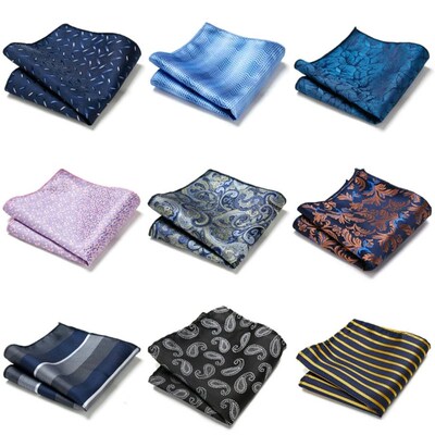 Pocket Square Handkerchief Nice Handmade Woven 100% Silk Han