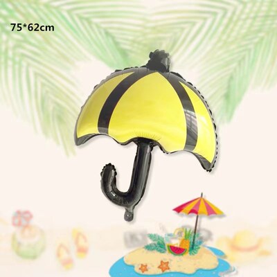 Hawaii Tropical Beach Balloons Summer Pool Party Decoration