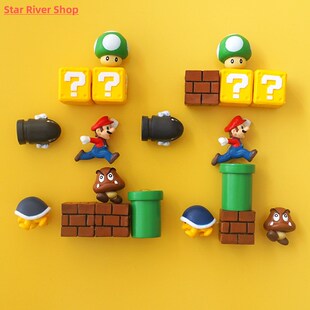 10pcs 3D refrigerator magnet message sticker funny childhood