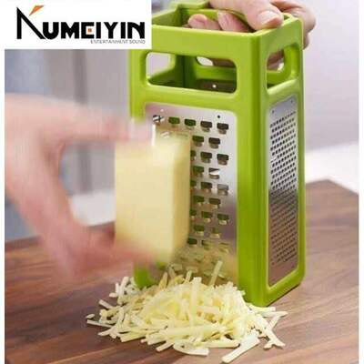4 in 1  stainless fold box grater device cheese lemon
