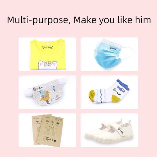 Customized Name Stamp Waterproof Toy Baby Student Clothes Ch