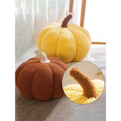 Hallowen Decoration Soft Pumpkin Pillow Sofa Cushion Bedroom