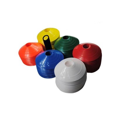 10Pcs Agility Disc Cone Set Football Training Saucer Cones M