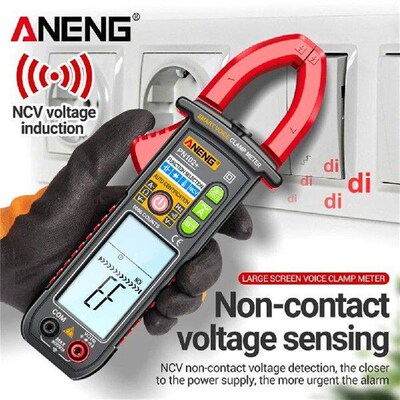 Digital Clamp Mulitimeter 6000 Counts NCV Multimeter