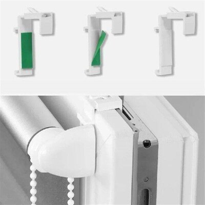 20/60Pcs Roller Blind Bracket Plastic Window Shade