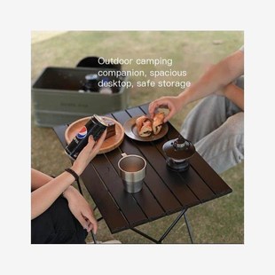 aluminium alloy camping table Portable foldable and chairs