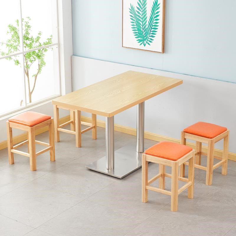 实木方凳快餐小吃店桌椅面馆凳早餐麻辣烫餐饮店桌椅板木餐桌商用,住宅家具,板木餐桌,淘宝优惠券,粉丝福利购,淘宝优惠卷