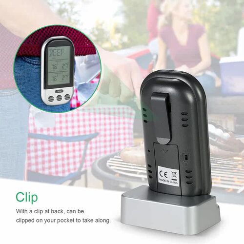 Wireless Remote Meat Thermometer Dual Probe Digital