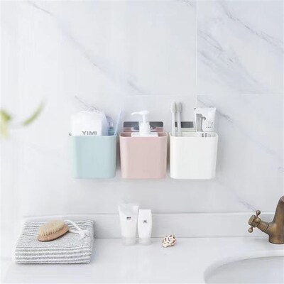 Wall Hanging Comb Toothpaste Storage Toothbrush Holder  Bath