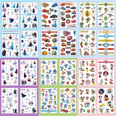 4 sheet  Spiderman Tattoo er Waterproof Original Superhero e