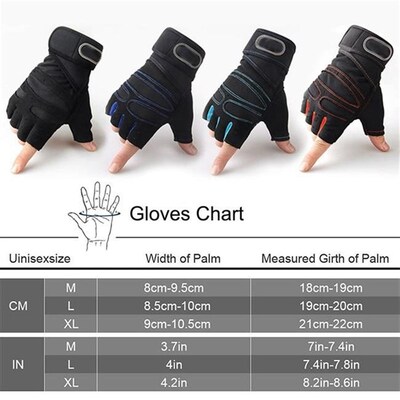 man gym fitness gloves exercise workout glove for men women1