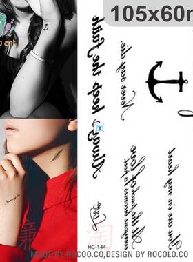 Classic Black Tatoo Cat Bird Fake Tattoo Tatuajes Hand Tatou