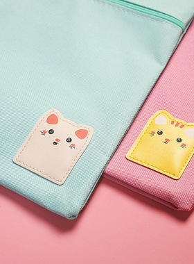 1pc A4 Size File Folder Bag Documents Stationery Books Stora