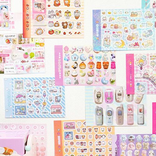 Mr. Paper, 72 Sheets/book,  Cute Cartoon Animal Pattern Inst