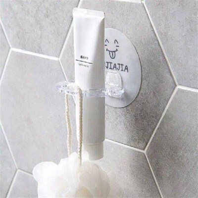 Bathroom Toothbrush Holder Strong Suction Toothpaste