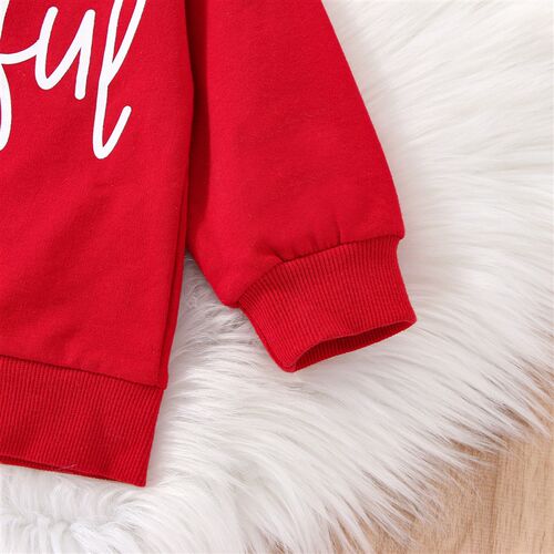 Kid Infant Baby Girl Pants Suit, Long Sleeve Round Neck Chri