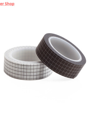 15mm*10m Simple Basic Solid Color Grid Washi Tape DIY Scrapb