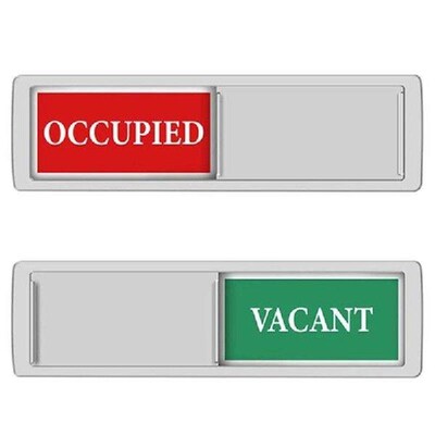 Sliding Door Sign Occupied/Vacant Signs Easily Determine