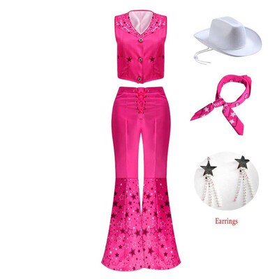 New Movies Margot Robbie Women Barbi Dress Up Halloween Men