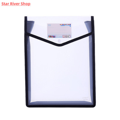 A4 A5 Plastic File Wallet Bag for Documents Envelope Expandi