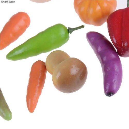 10PCS/lot Kids Vegetables Toy Pretand Play Fruit Toy Kids K