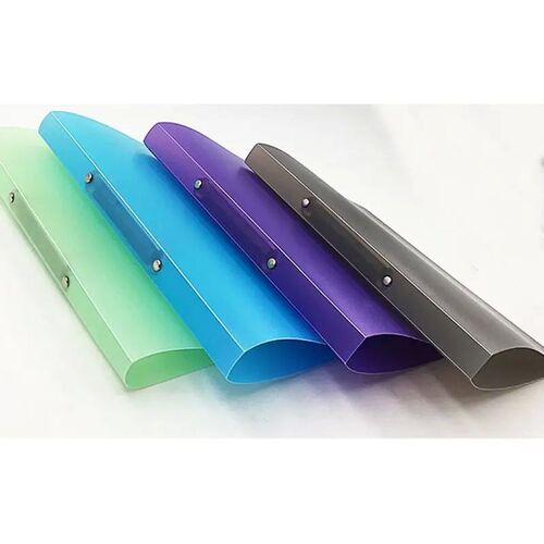A4 Ring Binder Colorured Transparent Loose-leaf Paper File F