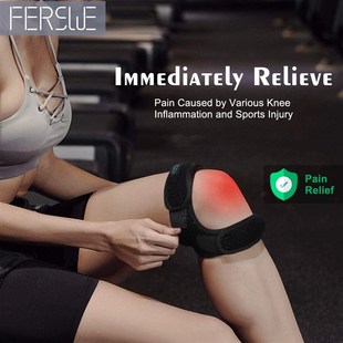 Patella Knee Strap Anti-Slip Knee Pain Relief Support for Sp