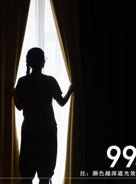 Blackout curtains bedroom modern minimalist style Nordic