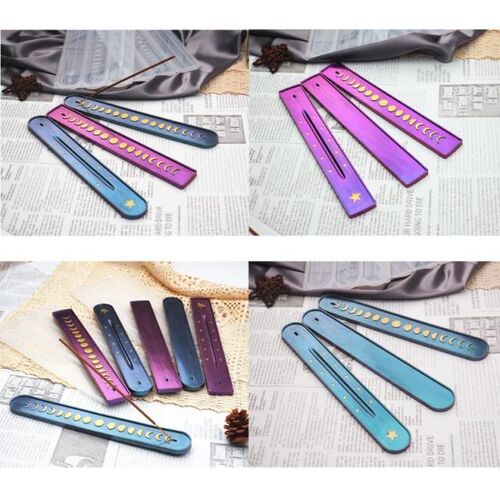 Catholic Incense Sticks Holder Resin Molds Moon Phase Incens