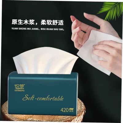 60pcs cartons home tissue toilet paper 抽取式家用卫生纸餐巾