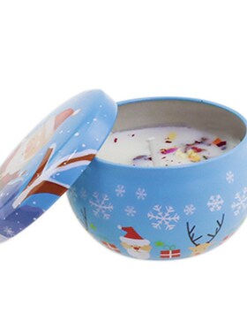 Christmas Aromatherapy Candle Scented Candle Jar Wax Gift