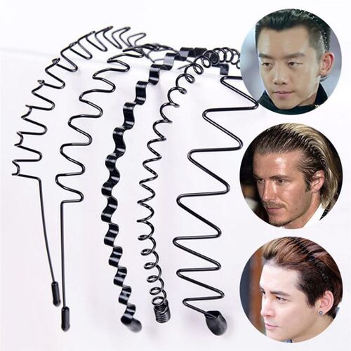 Hoop Hair Band Wave Shaped Hairband Face Washing Headdress U