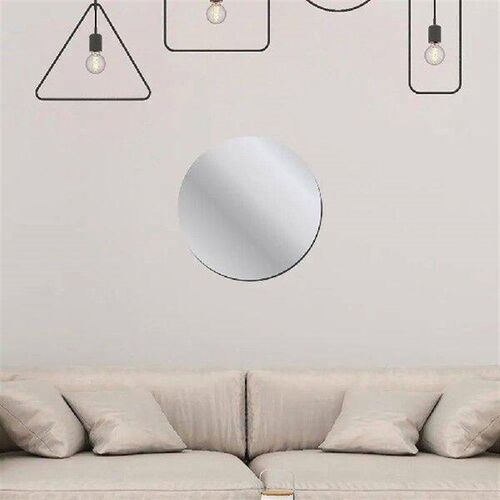 Round 3D Mirror Wall Sticker Room Home Acrylic Mural Decor