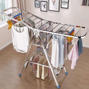 rack folding laundry 新款 dryer drying garment hanger clothes