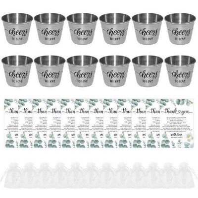 12Pcs Return Gifts for Guest Wedding Party Souvenirs