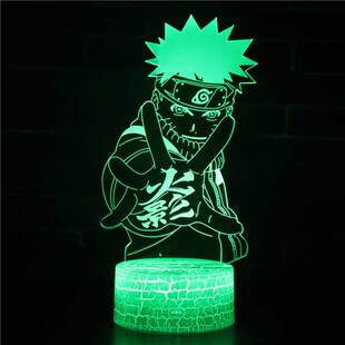 Naruto火影忍者Uzumaki Led Night Light夜灯Bedroom Nightlight